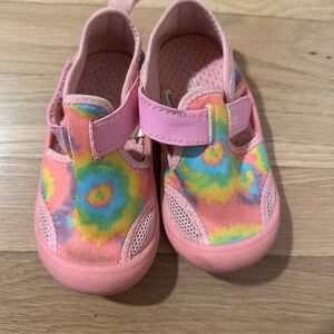 Colorful Tie-Dye Kids Swim Shoes